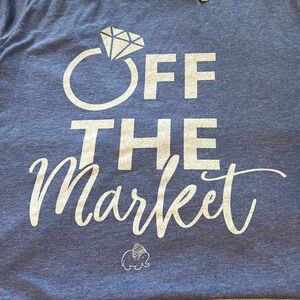 “Off the Market” tshirt in size medium.